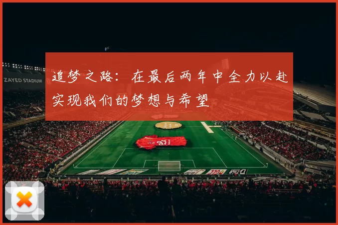 追梦之路：在最后两年中全力以赴实现我们的梦想与希望